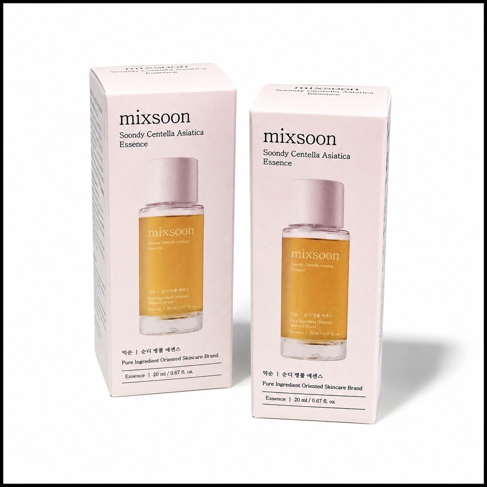 Mixsoon Soondy Centella Asiatica Essence | Korean Skincare Serum 0.67 fl oz Trav